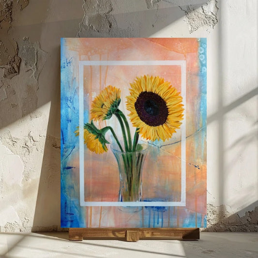 Framed in Bloom: Dawn