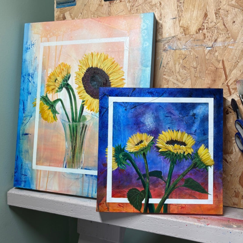 Framed in Bloom: Dawn