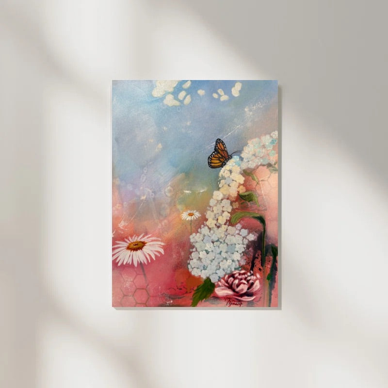 Harmony in Bloom (Diptych)