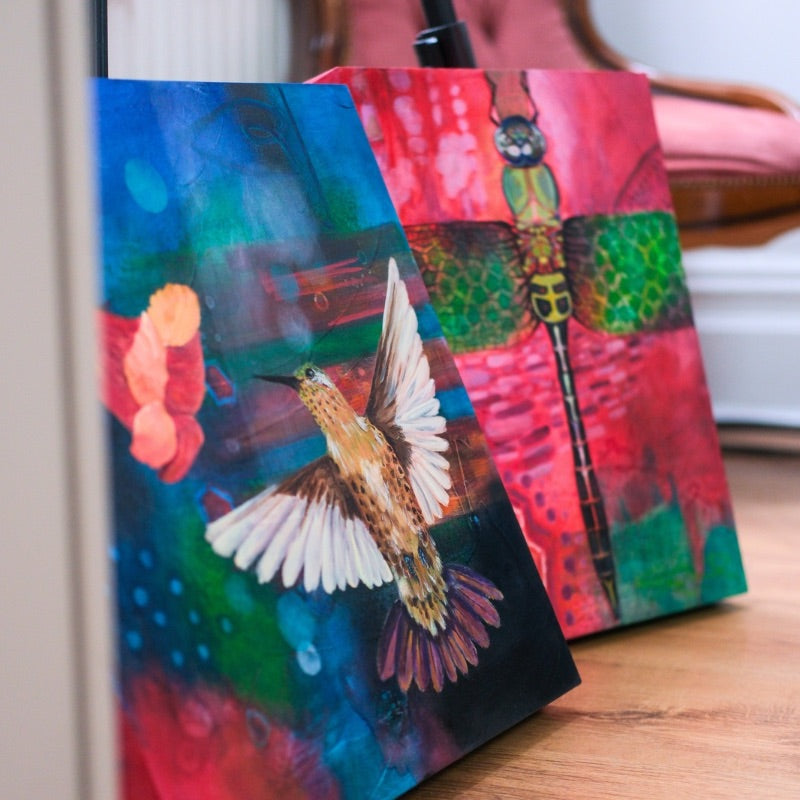 Fluorescent wings