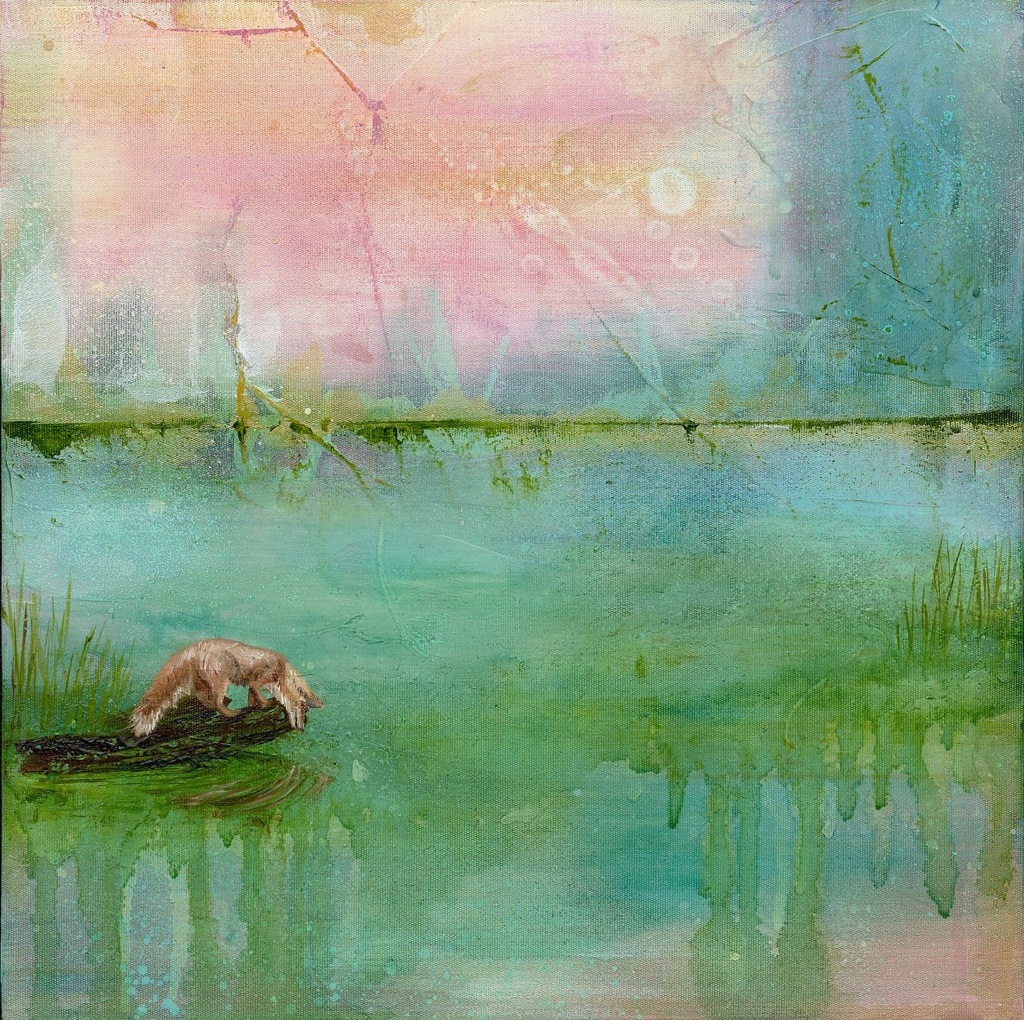 At water’s edge - fine art print