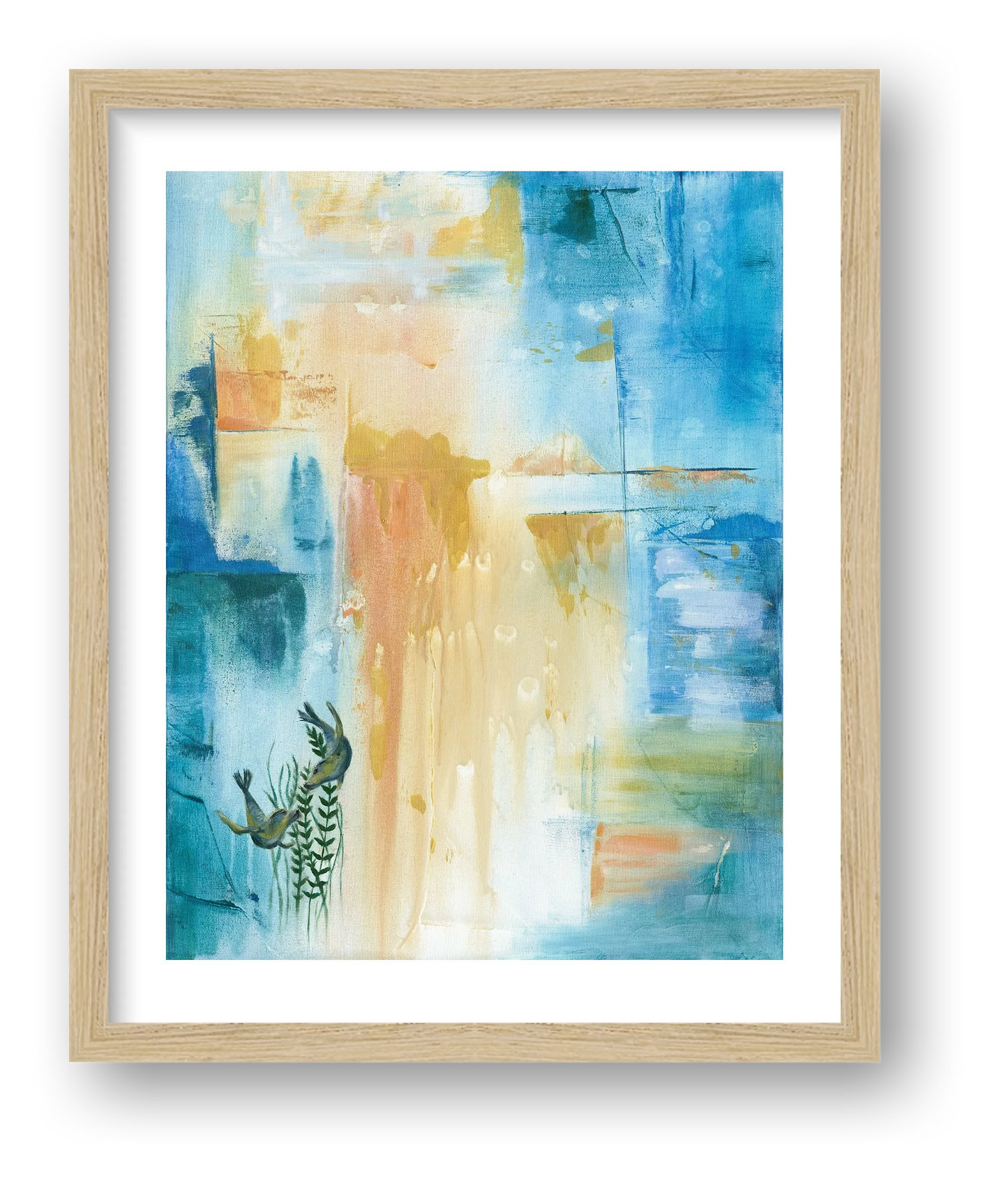 Together, we dance — framed