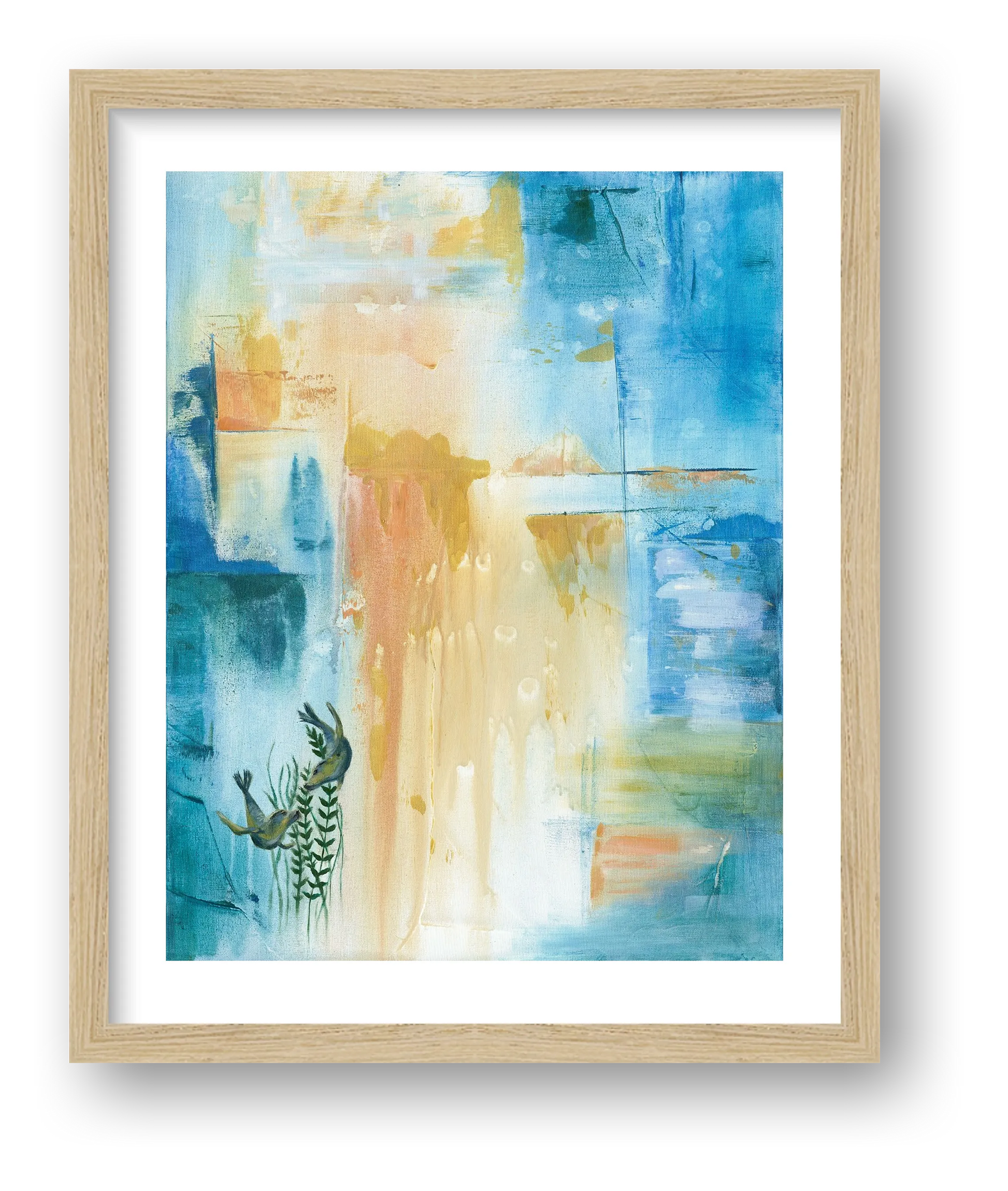 Together, we dance — framed
