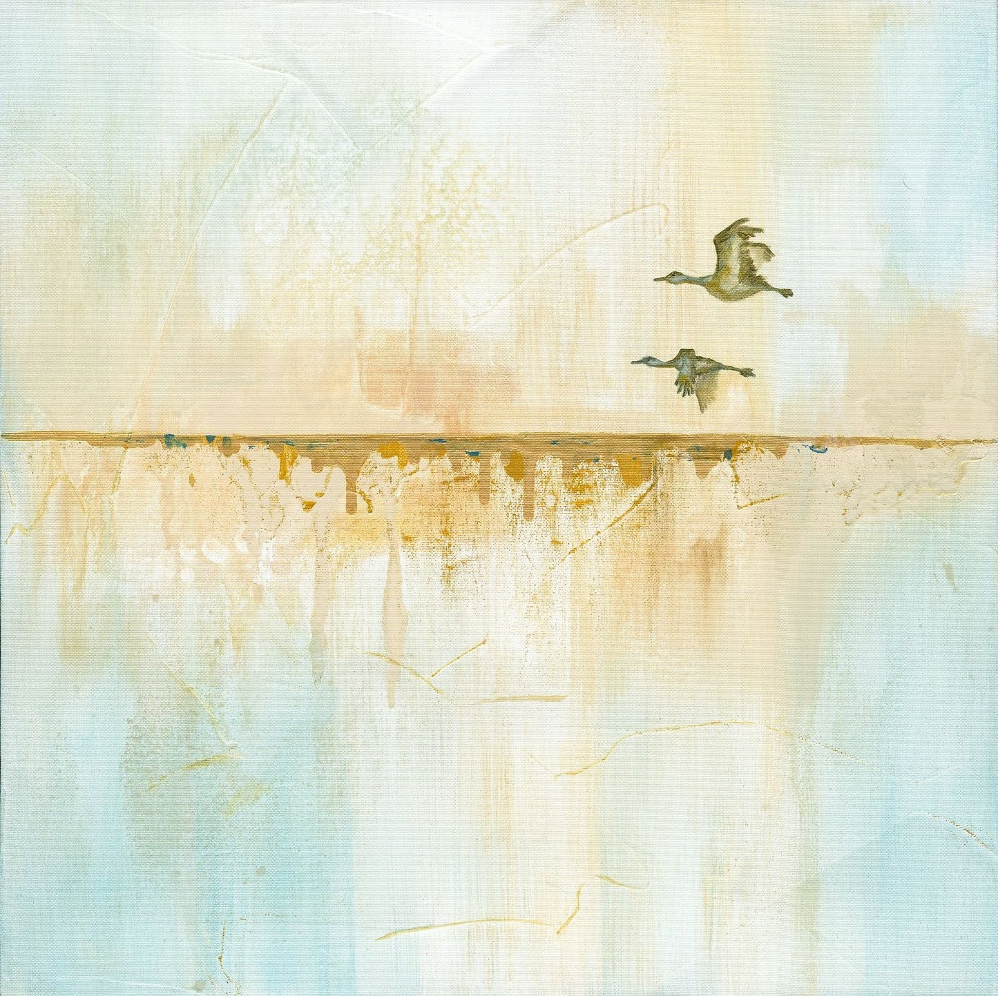 Between horizons - art print