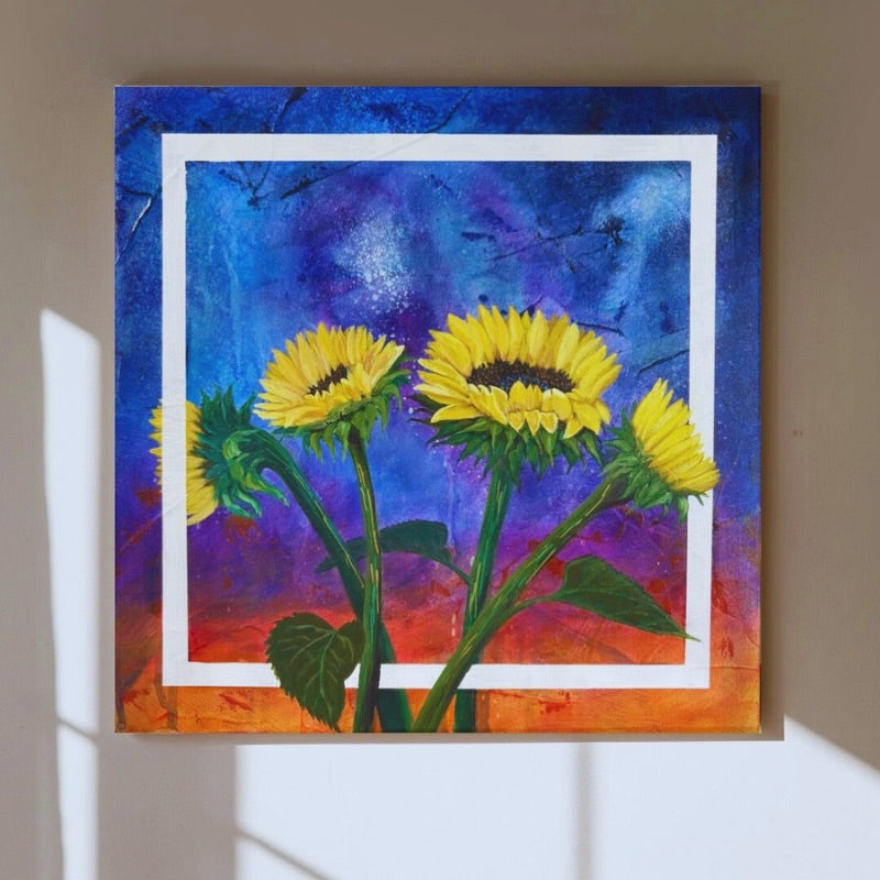 Framed in Bloom: Dusk