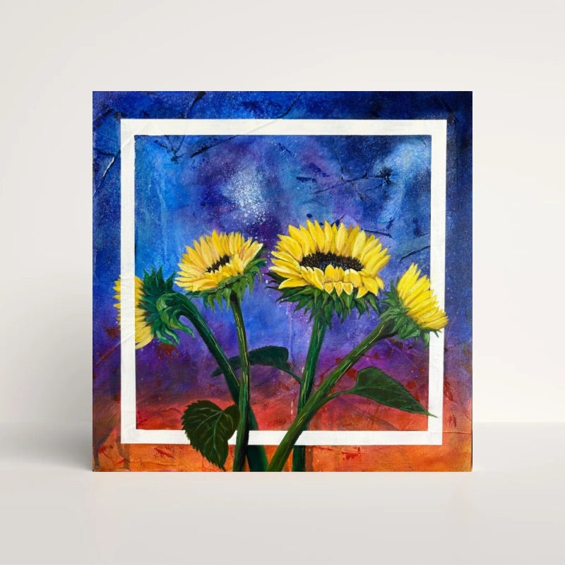 Framed in Bloom: Dusk