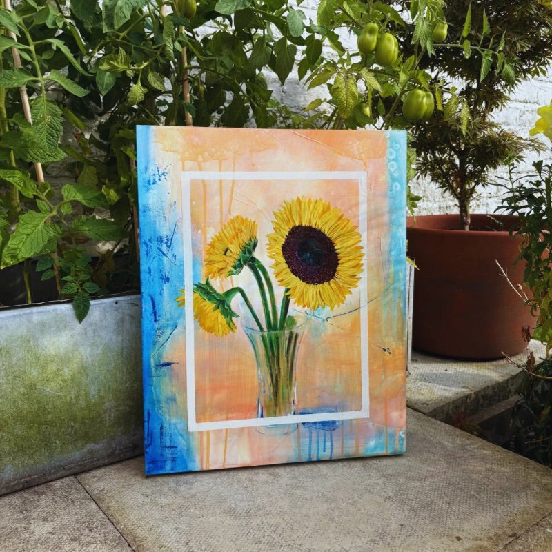 Framed in Bloom: Dawn